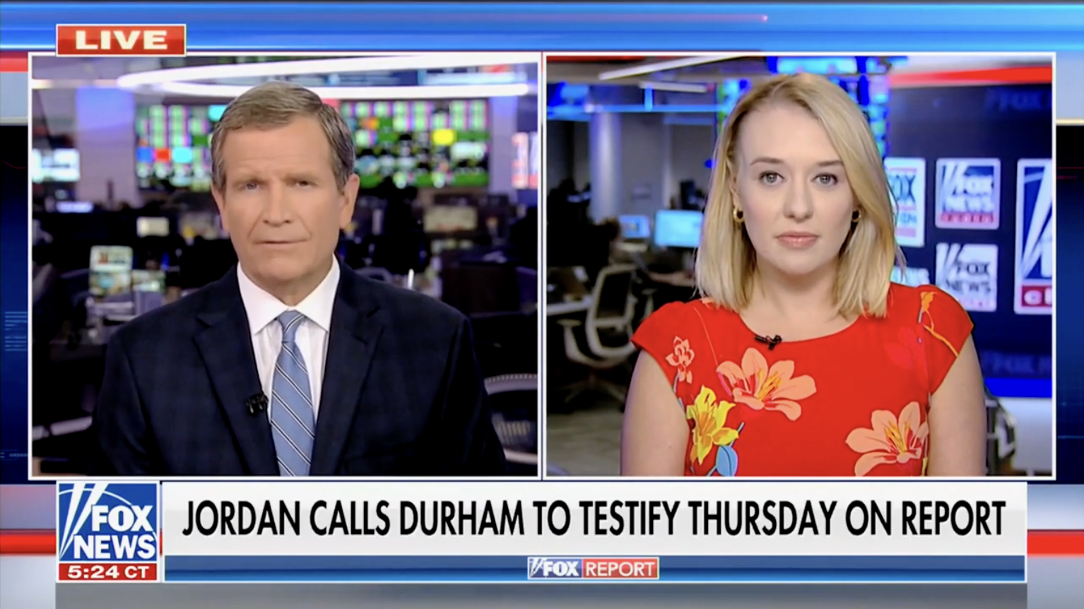 Blankley Fellow Sarah Bedford Appears on Fox News to Discuss Durham